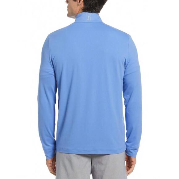 NEW PGA TOUR men's chest stripe ombre sweater in provence - Picture 2 of 2